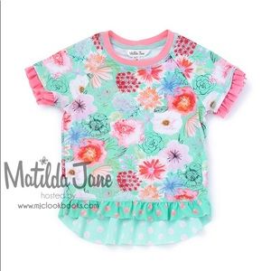 Matilda Jane Ride the Waves Rash Guard size 6